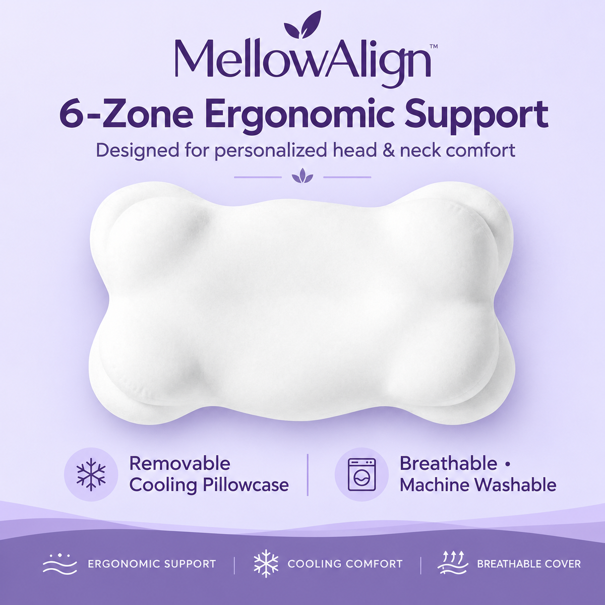 MellowAlign™ Memory Foam Pillow