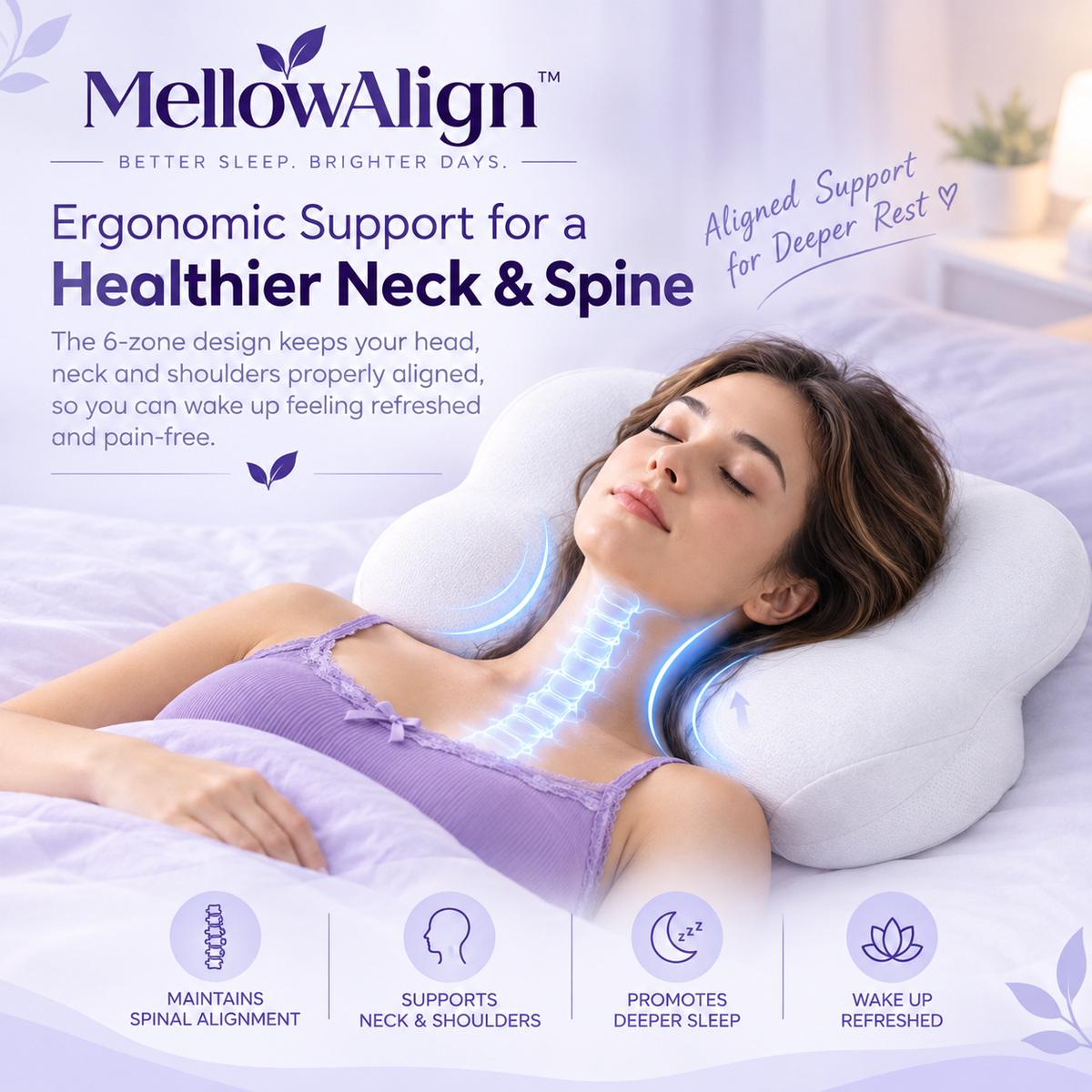 MellowAlign™ Memory Foam Pillow