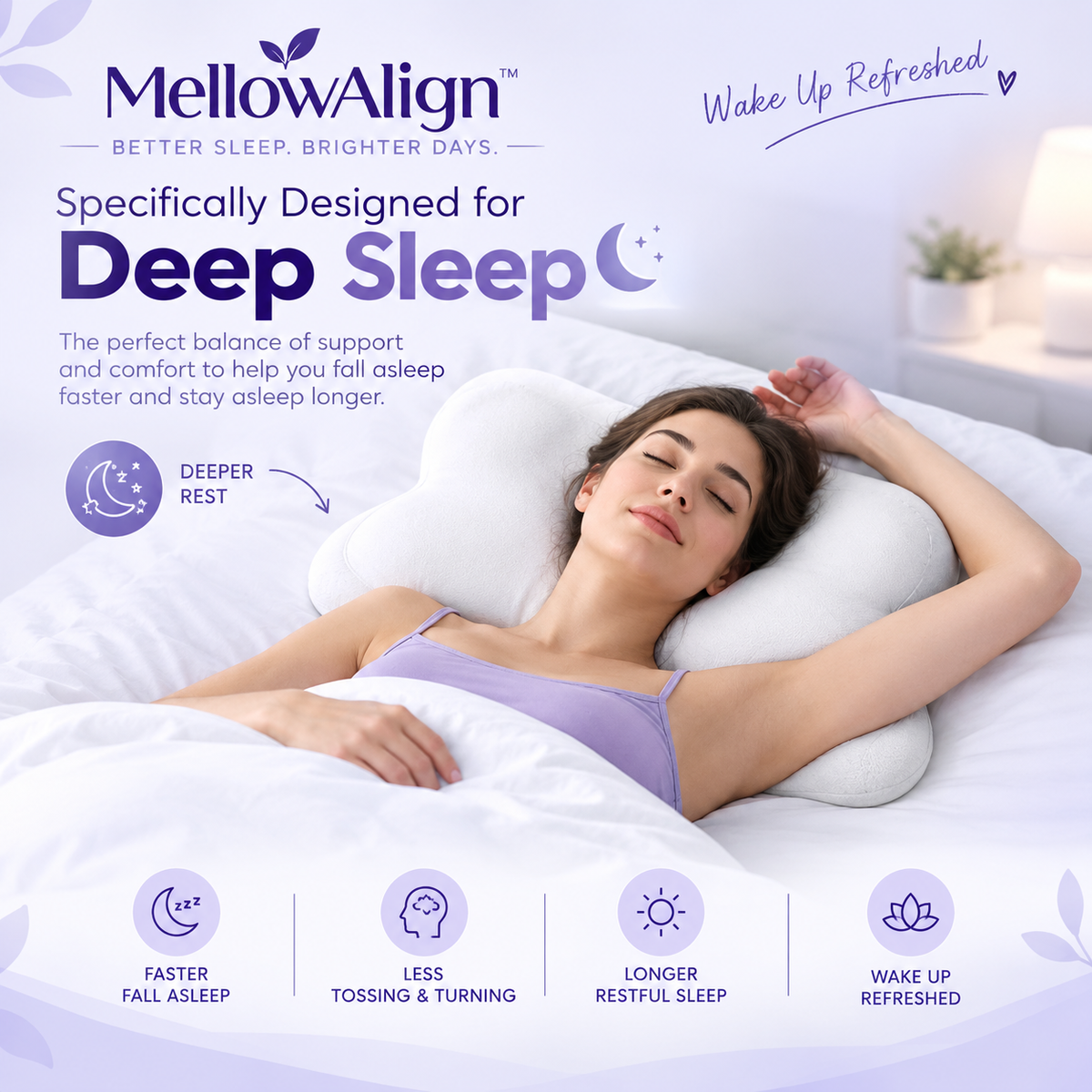 MellowAlign™ Memory Foam Pillow